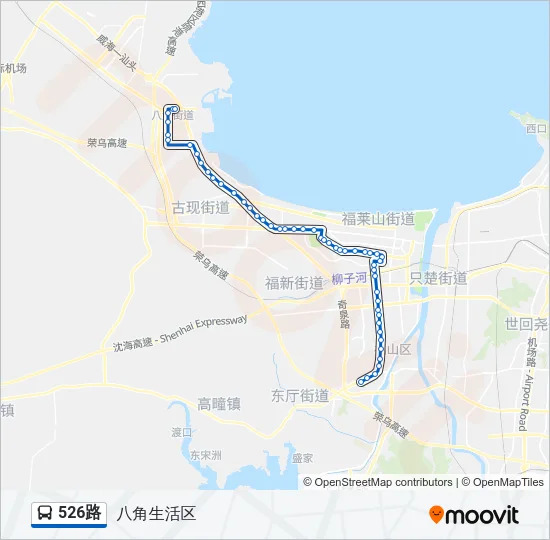 526路 Bus Line Map