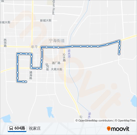 莱州市公交车路线图图片