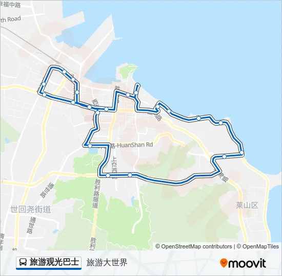 旅游观光巴士 Bus Line Map