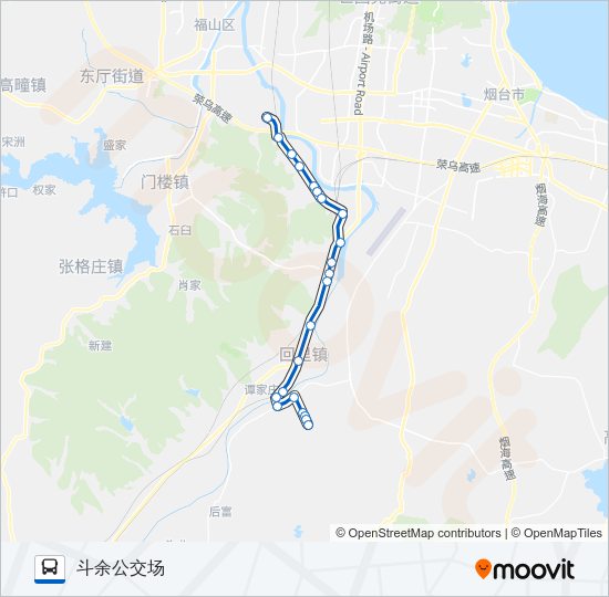 公交310巨甲区间路的线路图