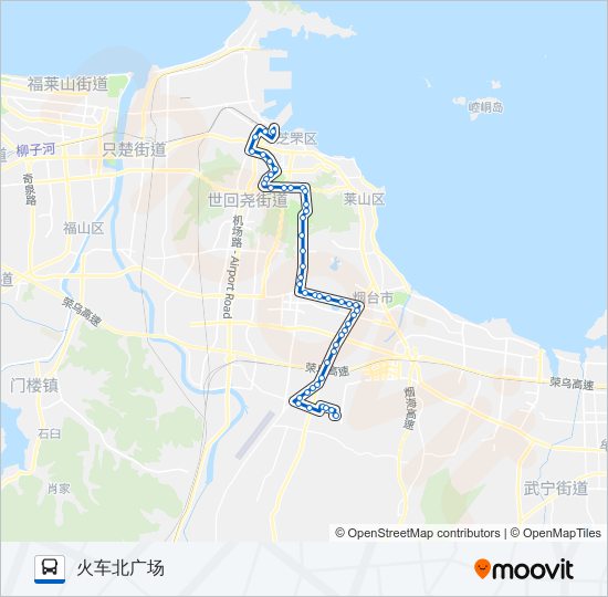 公交58(飞龙集团)路的线路图