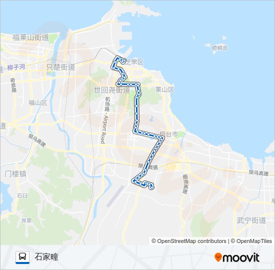 公交58(飞龙集团)路的线路图