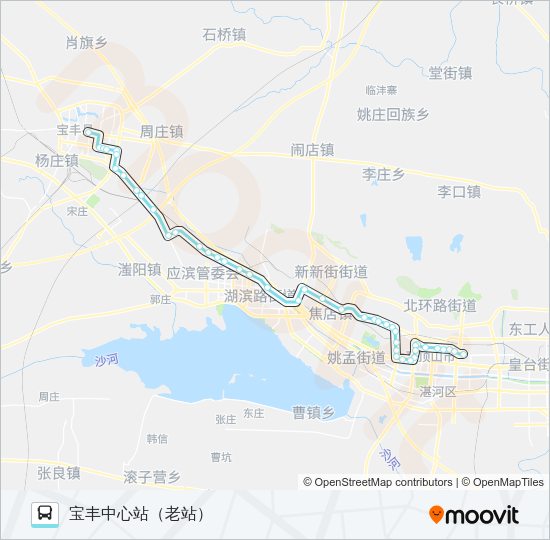 公交902路的线路图