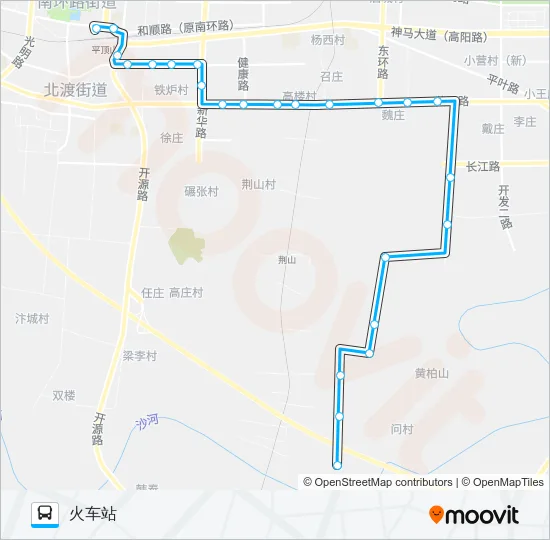 59路 Bus Line Map