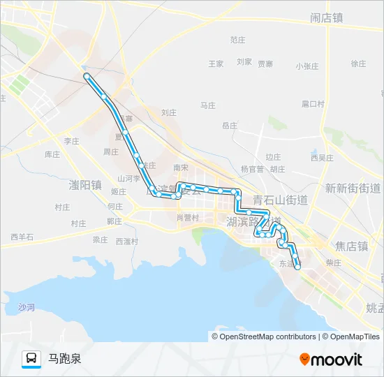 57路 Bus Line Map