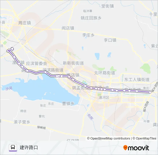 G60路 Bus Line Map