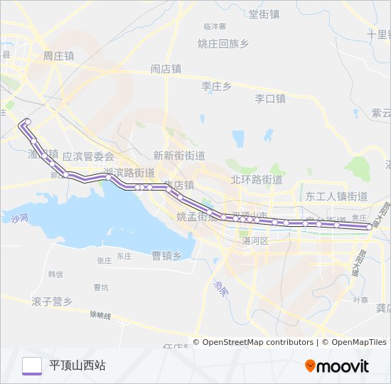 G60路 bus Line Map