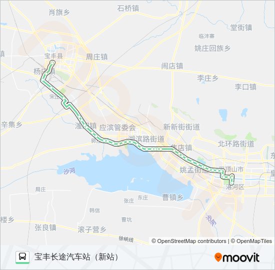 901路 bus Line Map