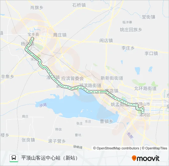 901路 Bus Line Map