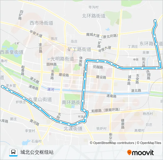3路 Bus Line Map