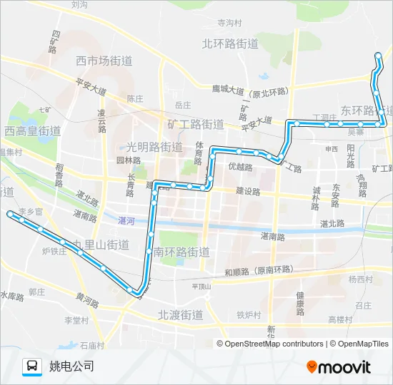 6路 Bus Line Map