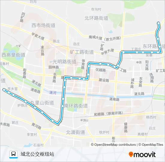 6路 Bus Line Map