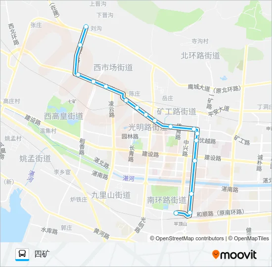 7路 Bus Line Map
