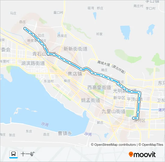 8路 Bus Line Map