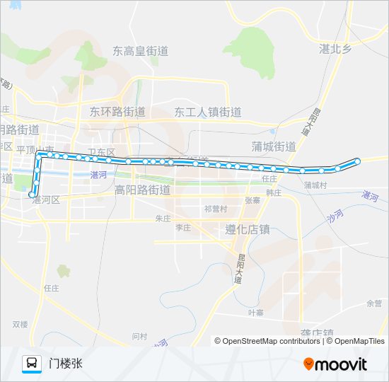 公交11路的线路图