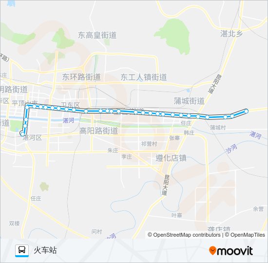 11路 bus Line Map