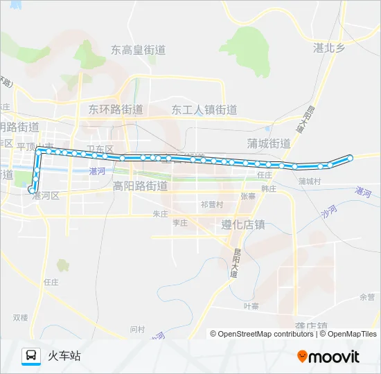 11路 Bus Line Map