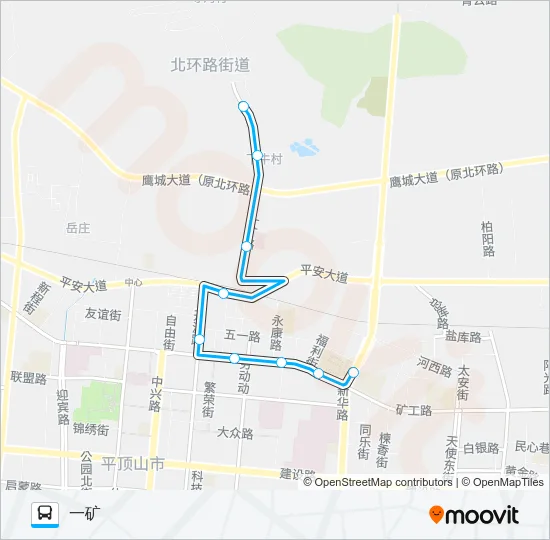 12路 Bus Line Map