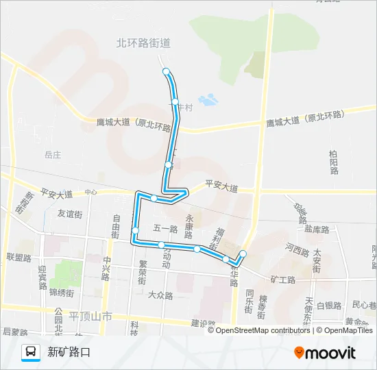 12路 Bus Line Map