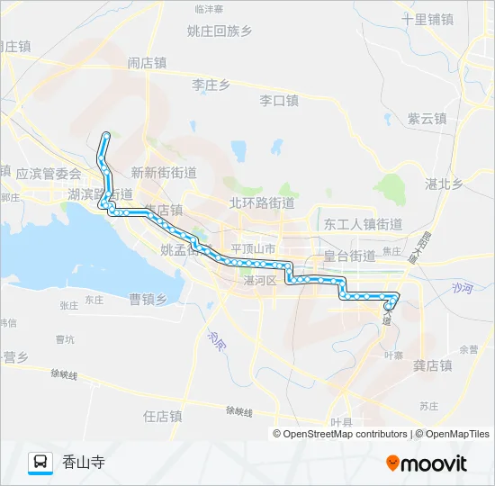 16路 Bus Line Map