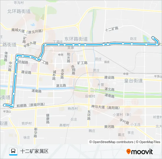 19路 Bus Line Map