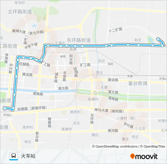 19路 Bus Line Map