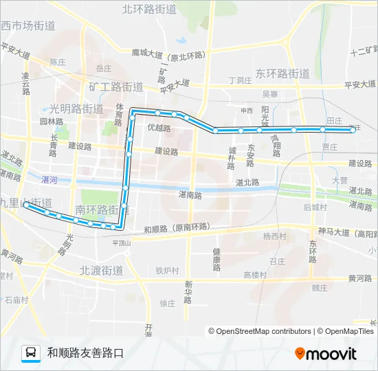 20路 Bus Line Map