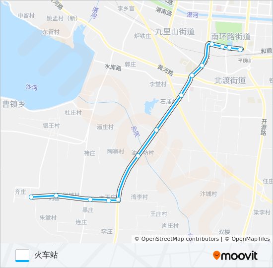 22路 bus Line Map
