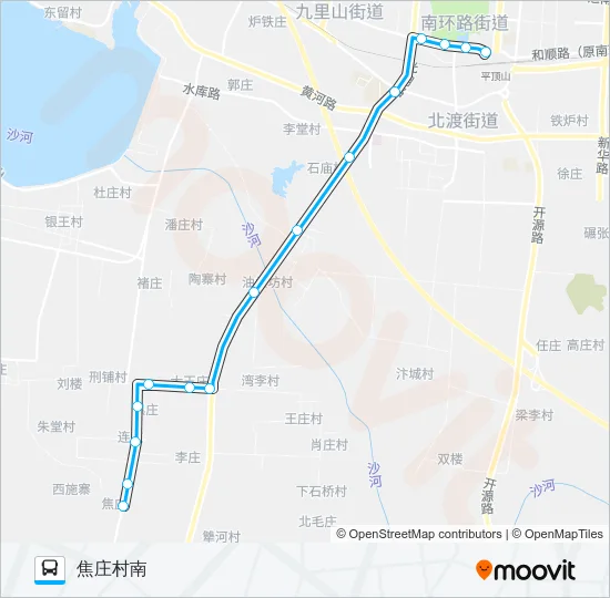 22路 Bus Line Map