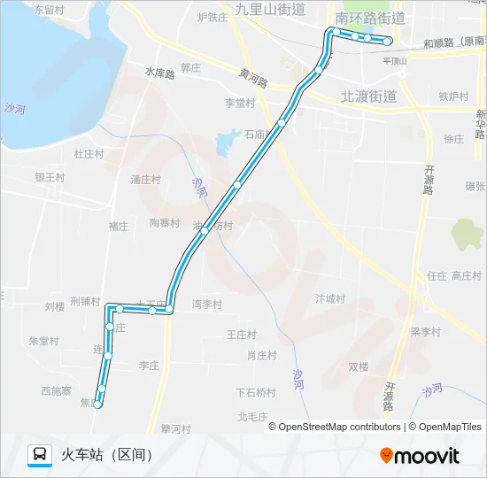22路 Bus Line Map