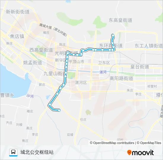 23路 Bus Line Map