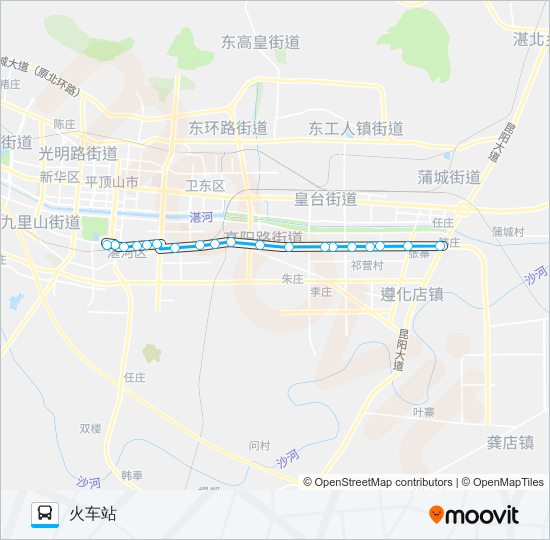 25路 bus Line Map