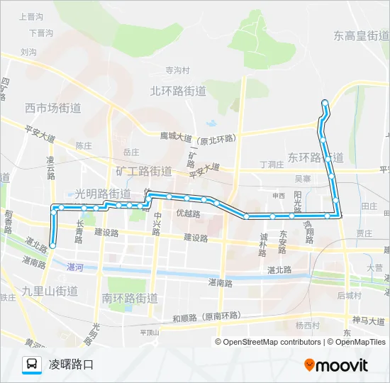 28路 Bus Line Map