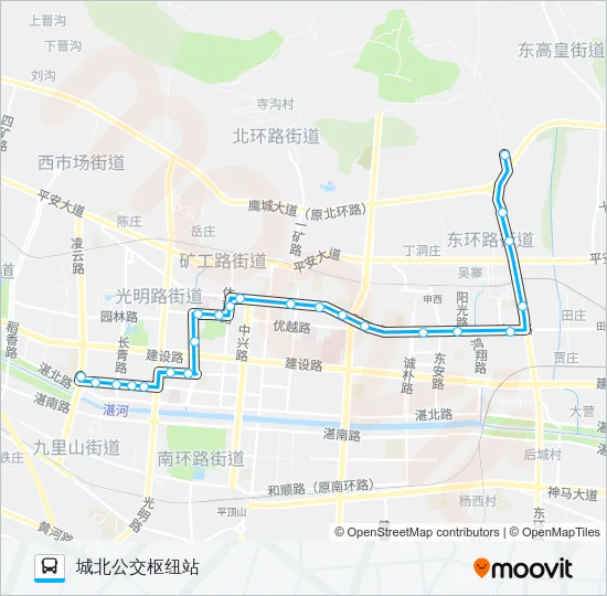 28路 Bus Line Map