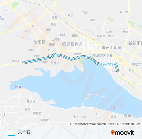 公交29路的线路图