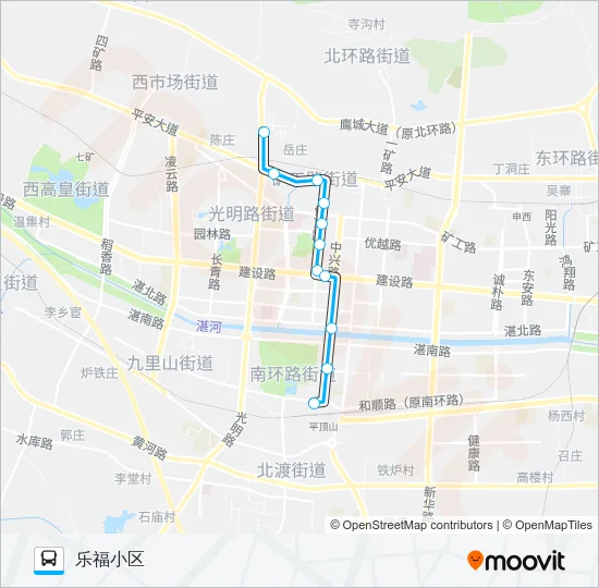 32路 Bus Line Map