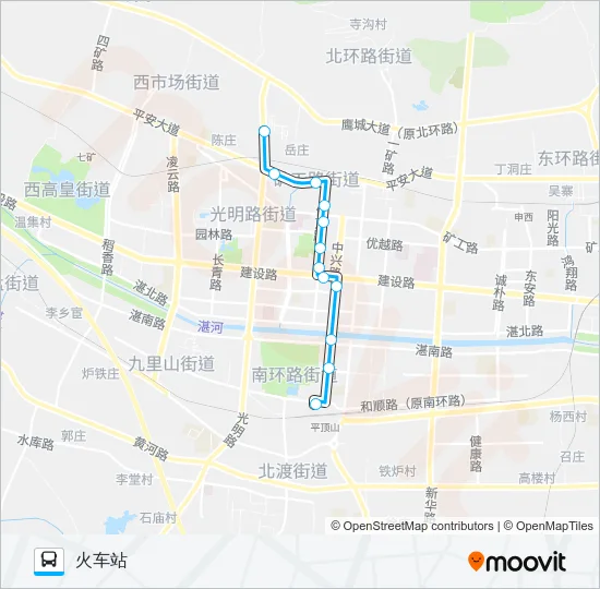 32路 Bus Line Map