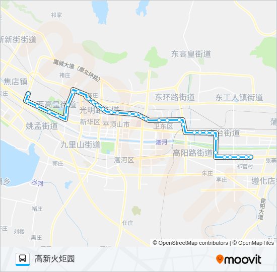 33路 bus Line Map