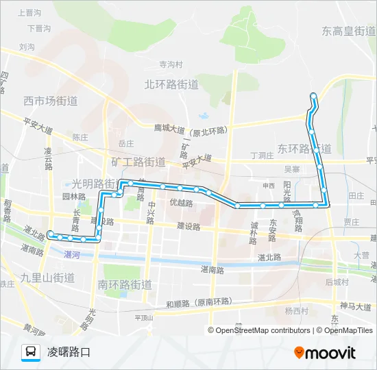 34路 Bus Line Map