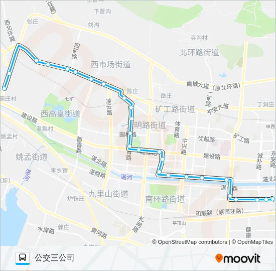 38路 Bus Line Map
