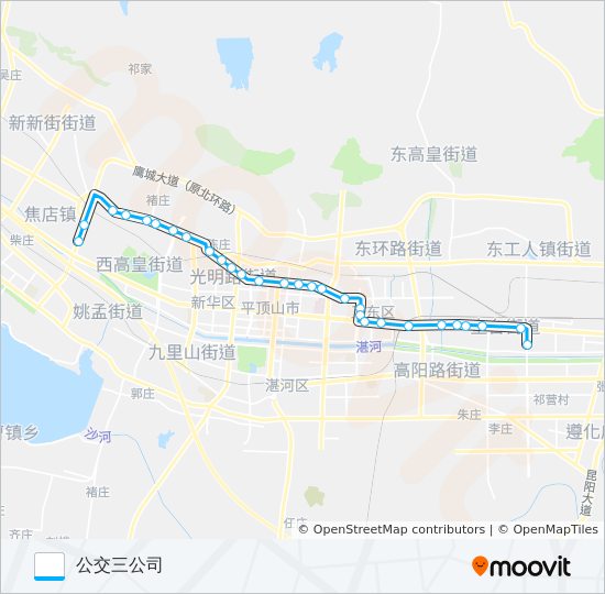 39路 bus Line Map