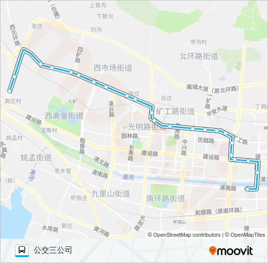 40路 Bus Line Map