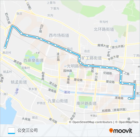 40路 bus Line Map