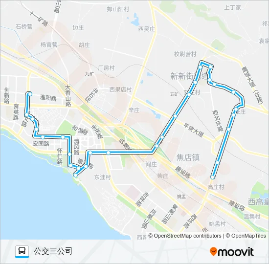 41路 Bus Line Map