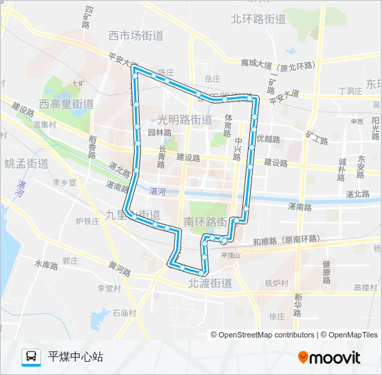 42路 Bus Line Map