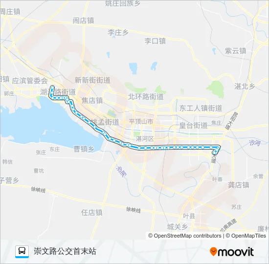 50路 Bus Line Map