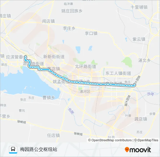 60路 Bus Line Map