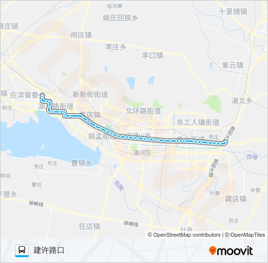 公交60路的线路图