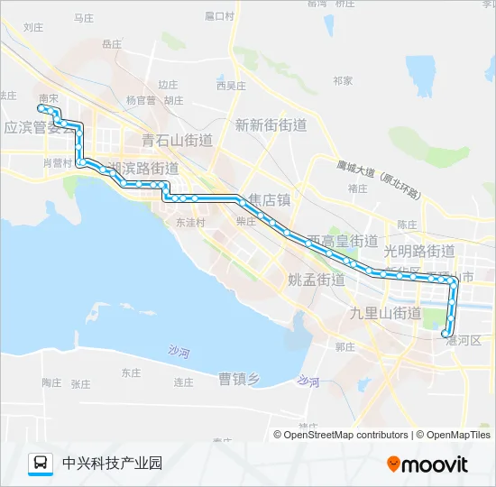 67路 Bus Line Map