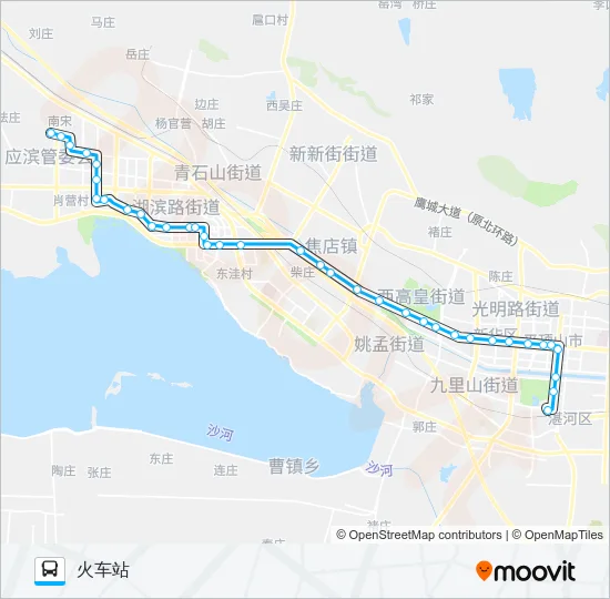 67路 Bus Line Map